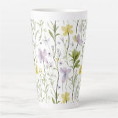 Tasse Latte Botanique délicate  (Devant)