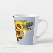 Tasse Latte Bottes Western Tournesols Mariage Rustique (Droite)