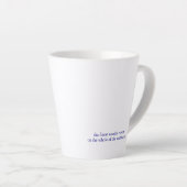 Tasse Latte Bouche de la station balnéaire de Sanditon (Angle droit)