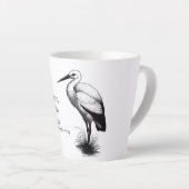 Tasse Latte Bouche de Whimsical Doula promotionnelle (Angle droit)