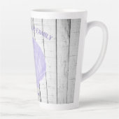 Tasse Latte Bouche en latte de coquille de pétoncle pourpre (Droite)