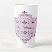 Tasse Latte Bouchon de café en latte pour mariée mariage perso (Devant)