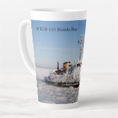 Tasse Latte Bouchon en latte de Mobile Bay (Angle gauche)