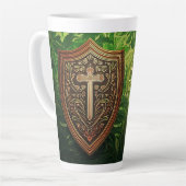 Tasse Latte Bouclier de foi (Angle gauche)