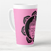 Tasse Latte Bouddha Head Accueil Cadeau (Angle gauche)