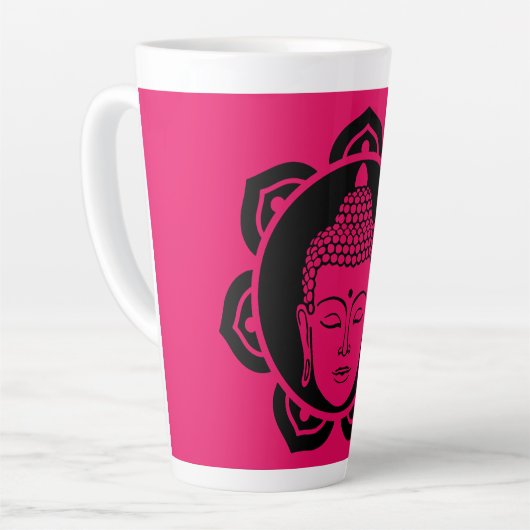 Tasse Latte Bouddhiste Nirvana (Angle gauche)