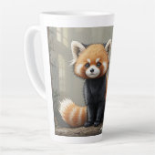 Tasse Latte Boue amoureux des animaux sauvage (Angle gauche)