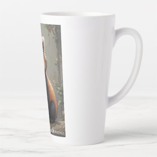 Tasse Latte Boue amoureux des animaux sauvage (Droite)