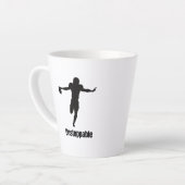 Tasse Latte Boue blanche imparable (Angle gauche)