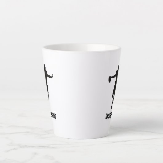 Tasse Latte Boue blanche imparable (Devant)