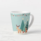 Tasse Latte Boue commémorative de Noël (Angle droit)
