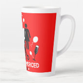 Tasse Latte Boue de survie du divorce (Droite)