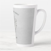Tasse Latte Boue en latte de cône gris (Droite)