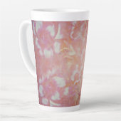 Tasse Latte Boue en latte des fleurs vintages (Angle gauche)