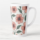Tasse Latte Boue florale (Droite)