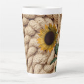 Tasse Latte Boue latte de la corde de tournesol (Devant)
