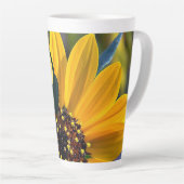 Tasse Latte Boue latte de perroquet de tournesol (Angle droit)