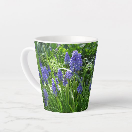 Tasse Latte Boue Latte Hyacinth Graphe (Angle gauche)