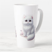 Tasse Latte Boug du matin (Angle droit)