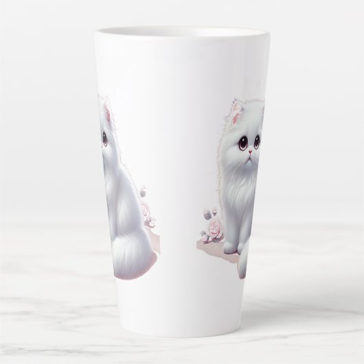 Tasse Latte Boug du matin (Devant)