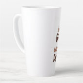 Tasse Latte Boug en latte d'endoodle doré (Angle gauche)