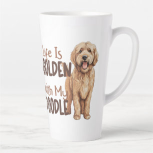 Tasse Latte Boug en latte d'endoodle doré