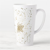 Tasse Latte Boug en latte doré personnalisable (Droite)