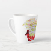 Tasse Latte Boug en latte " Pitcher avec Fruit (Angle gauche)