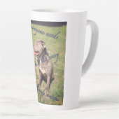 Tasse Latte Boug Pitbull Latte (Angle droit)