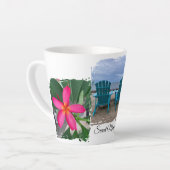 Tasse Latte Boug "Sweet Memories" personnalisable (Angle gauche)
