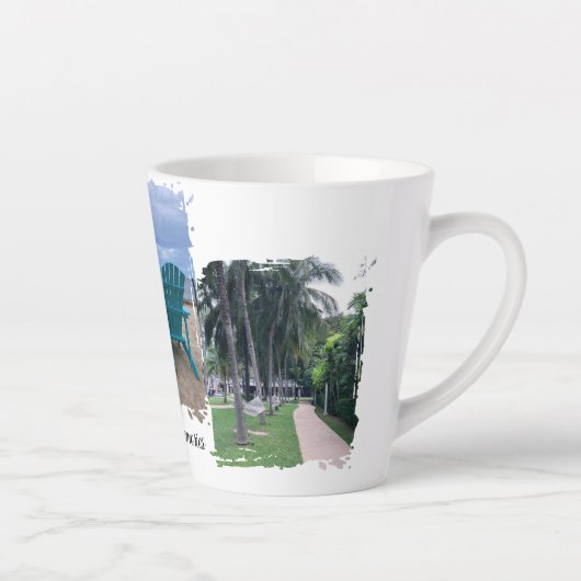 Tasse Latte Boug "Sweet Memories" personnalisable (Droite)