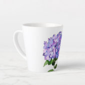 Tasse Latte Bouge de latte d'Hydrangea (Angle gauche)