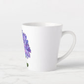 Tasse Latte Bouge de latte d'Hydrangea (Droite)