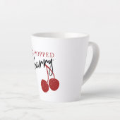 Tasse Latte Bouge en latte de cerisier (Angle droit)