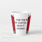 TASSE LATTE BOUGIE DE CAFÉ (Devant)