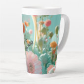 Tasse Latte boule de cercueil de rêve (Angle droit)