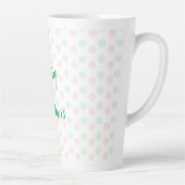 Tasse Latte Boule de neige de Noël (Droite)