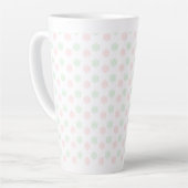 Tasse Latte Boule de neige de Noël (Angle gauche)