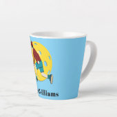 Tasse Latte Boule de pique (Angle droit)