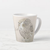 Tasse Latte Boule en latte (Angle droit)