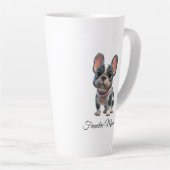 Tasse Latte Bouledogue français maman Frenchie  (Angle droit)
