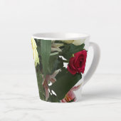 Tasse Latte Bouquet de la fête des mères (Angle droit)
