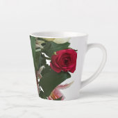 Tasse Latte Bouquet de la fête des mères (Droite)