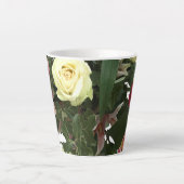 Tasse Latte Bouquet de la fête des mères (Devant)