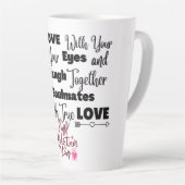 Tasse Latte Bouteille à café en latte (Angle droit)