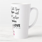 Tasse Latte Bouteille à café en latte (Droite)