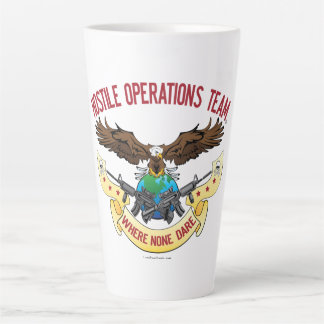 Tasse Latte BOUTEILLE DE latte CHAUDE