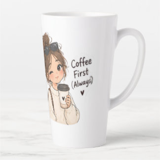 Tasse Latte Bouteille d'eau