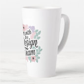 Tasse Latte Bouteille d'eau (Angle droit)