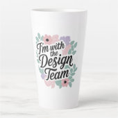 Tasse Latte Bouteille d'eau (Devant)